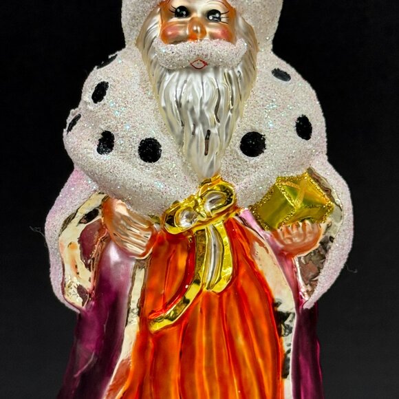 Christopher Radko Autumn Dream 1997 Santa Christmas Ornament 96-250-1 Vintage - Picture 1 of 7